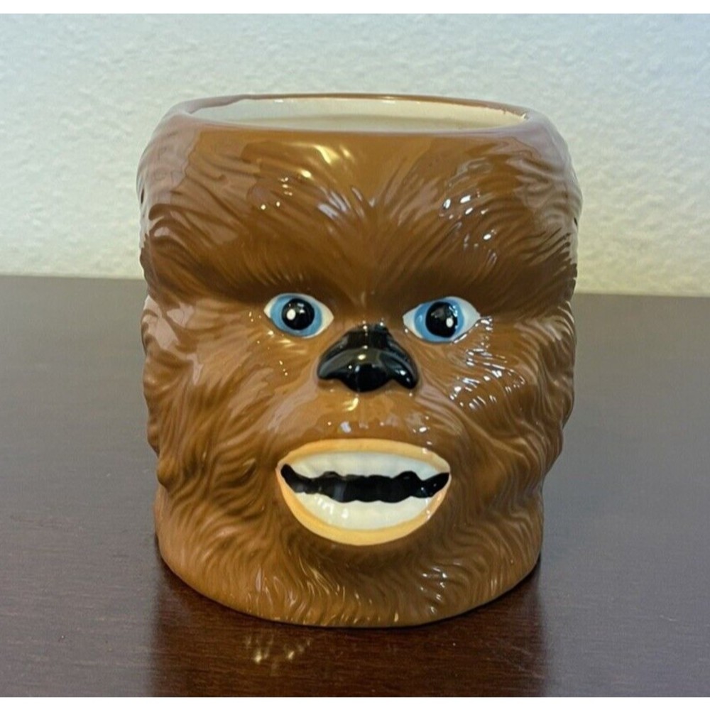 Star Wars Galerie 3D Chewbacca Big Head Ceramic Coffee Mug Cup